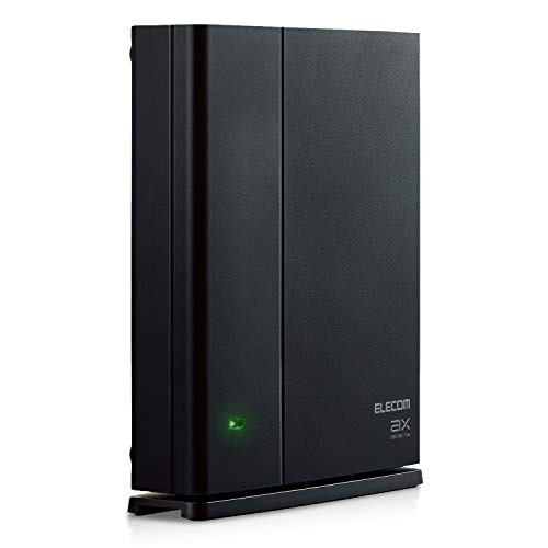 【中古】「未使用品」エレコム メッシュ WiFiルーター 無線LAN WiFi6 11ax 1201+574Mbps IPv6(IPoE)対応  WMC-X1800GST-B 31KL+GE+TmL.jpg